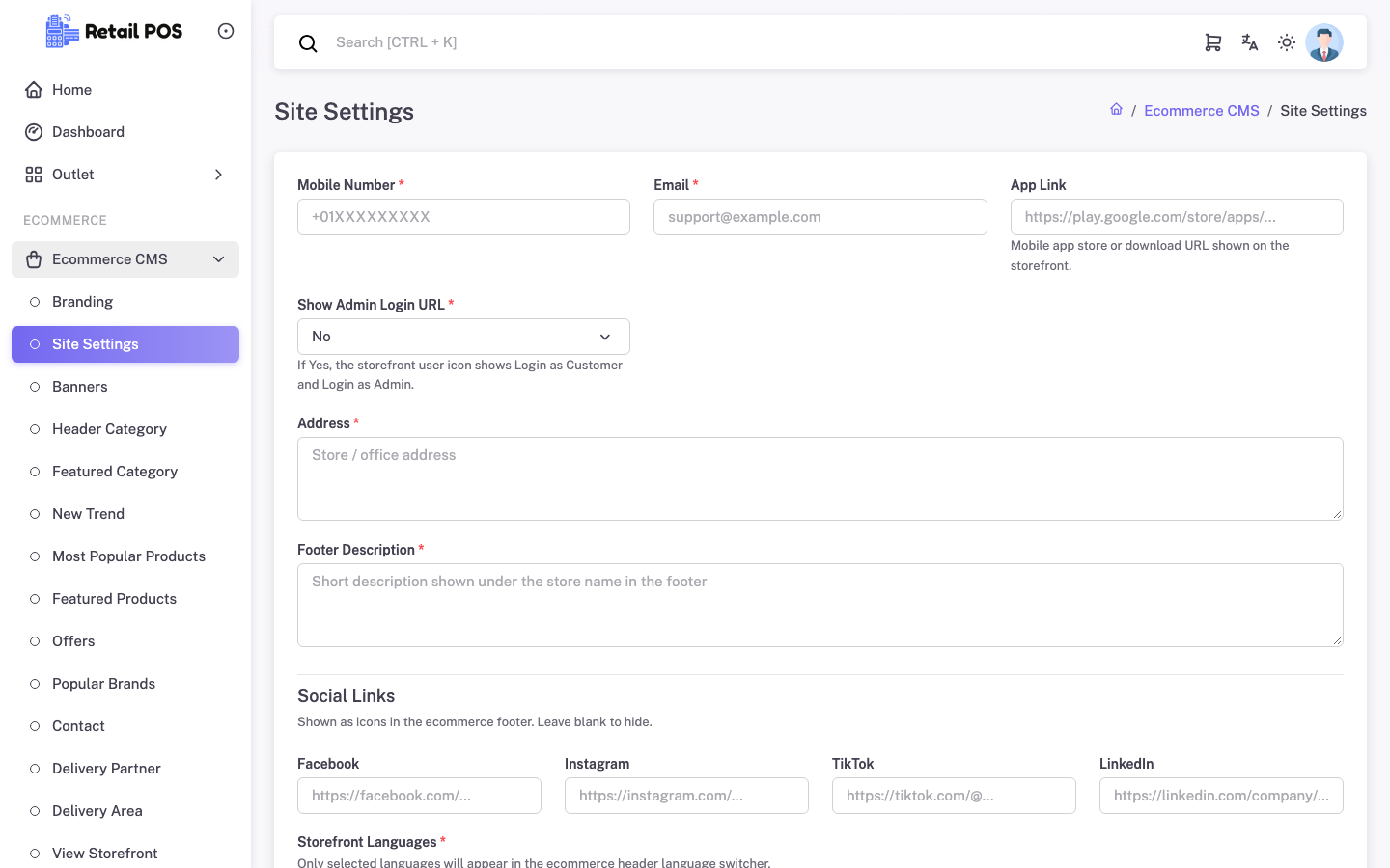 Ecommerce Plugin